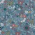 Colour: Mix Flowers Dusty Blue