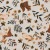 Colour: Leaves & Animals Offwhite