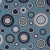 Colour: Irregular Circles Dusty Blue