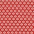 Pattern / Colour: KC9090-015 - Red - White Flower