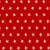 Pattern / Colour: KC9090-115 - Red - White Star