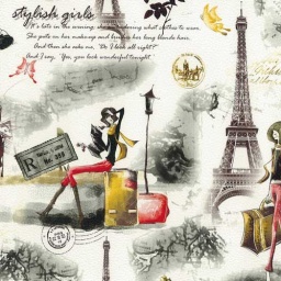 240094-2 - Leatherette Printed - Eiffel