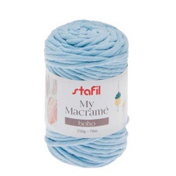 108076-20 - Macrame Boho Yarn - Blue Baby