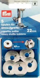 611352 - Prym Metal Sewing Machine Bobbins for Double Rotary Shuttle