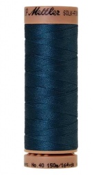 0485 - Tartan Blue Silk Finish Cotton 40 Thread