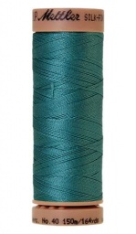 0611 - Blue Green Opal Silk Finish Cotton 40 Thread