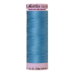 0338 - Reef Blue Silk Finish Cotton 50 Thread