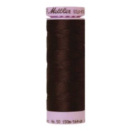 1382 - Black Peppercorn Silk Finish Cotton 50 Thread