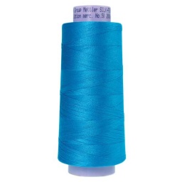 1394 - Caribbean Blue Silk Finish Cotton 50 Thread - Large Spool