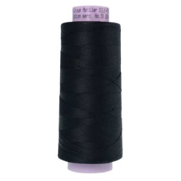 4000 - Black Silk Finish Cotton 50 Thread - Large Spool