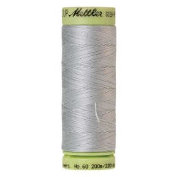 1340 - Silvery Gray Silk Finish Cotton 60 Thread