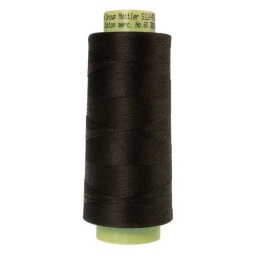 4000 - Black Silk Finish Cotton 60 Thread - Large Spool