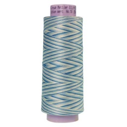 9810 - Tranquil Blue  Silk Finish Cotton Multi 50 Thread - Large Spool