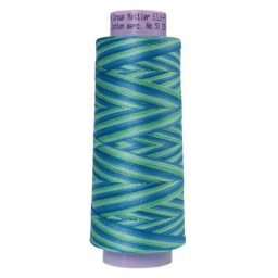 9814 - Seaspray  Silk Finish Cotton Multi 50 Thread - Large Spool