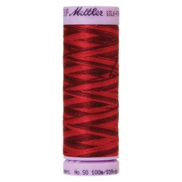 9845 - Midnight Garnet  Silk Finish Cotton Multi 50 Thread
