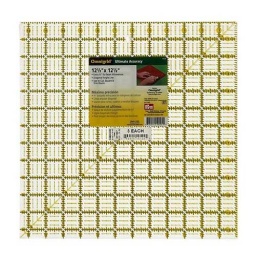 611647 - Universal Ruler with Inch Scale - 12.5 x 12.5 inches