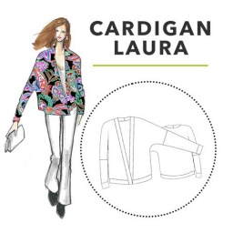 XPT07-999 - LAURA - Cardigan Pattern