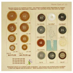 Bonfanti Buttons Permanent Collection - Card 012