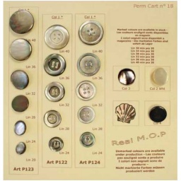 Bonfanti Buttons Permanent Collection - Card 018