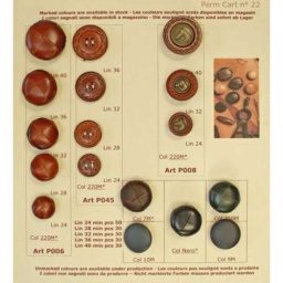 Bonfanti Buttons Permanent Collection - Card 022