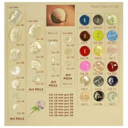 Bonfanti Buttons Permanent Collection - Card 024