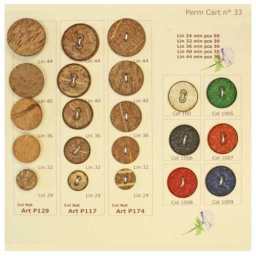 Bonfanti Buttons Permanent Collection - Card 033
