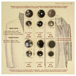 Bonfanti Buttons Permanent Collection - Card 052