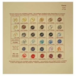 Bonfanti Buttons Permanent Collection - Card 055