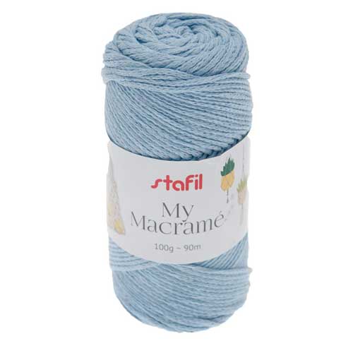 108073-20 - Macrame Yarn - Blue Baby