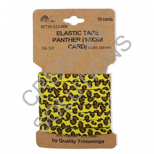 XET35 - Elastic Tape - Panther