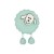 447470180030 - Sheep Button - Green - Turquoise