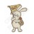 Colour: Cheering Rabbit (57x81mm)
