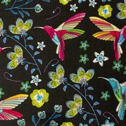240094-564 - Leatherette Printed - Black