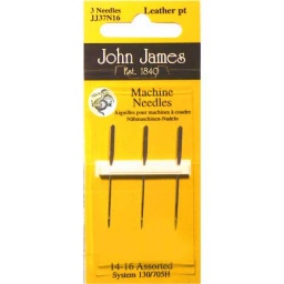 Leather Point Machine Needles - (JJ37N16)