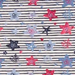 K23011 - Cotton / Ea Jersey Foil Print