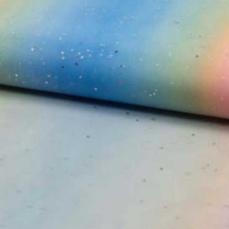 KC2122 - Soft Tulle Rainbow & Foil