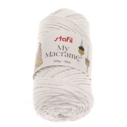 108073-01 - Macrame Yarn - White