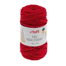 108073-14 - Macrame Yarn - Red