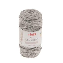 108074-07 - Macrame Glitter Yarn - Stone