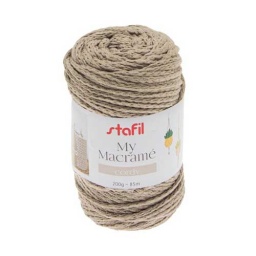 108075-03 - Macrame Cordy Yarn - Beige