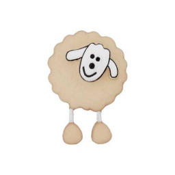 447470180014 - Sheep Button - Natural