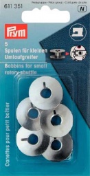 611351 - Prym Metal Sewing Machine Bobbins for Small Rotary Shuttle