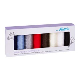 SFC8 - Silk Finish Cotton 8 Spools Thread Set