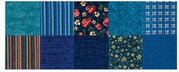 379985-13 - Patchwork Assortment - Marine Blue