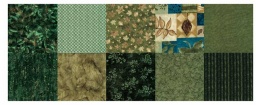 379985-16 - Patchwork Assortment - Green/Olive Green