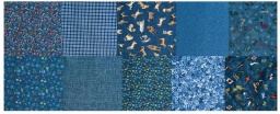 379985-8 - Patchwork Assortment - Blue