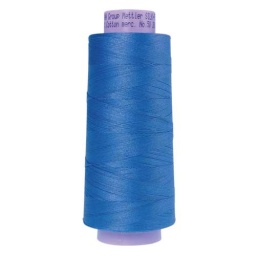 1464 - Tufts Blue Silk Finish Cotton 50 Thread - Large Spool