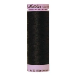 4000 - Black Silk Finish Cotton 50 Thread