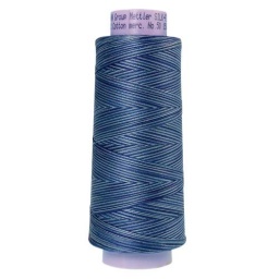 9812 - Evening Blue  Silk Finish Cotton Multi 50 Thread - Large Spool