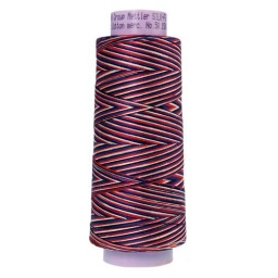 9823 - Patriotic  Silk Finish Cotton Multi 50 Thread - Large Spool